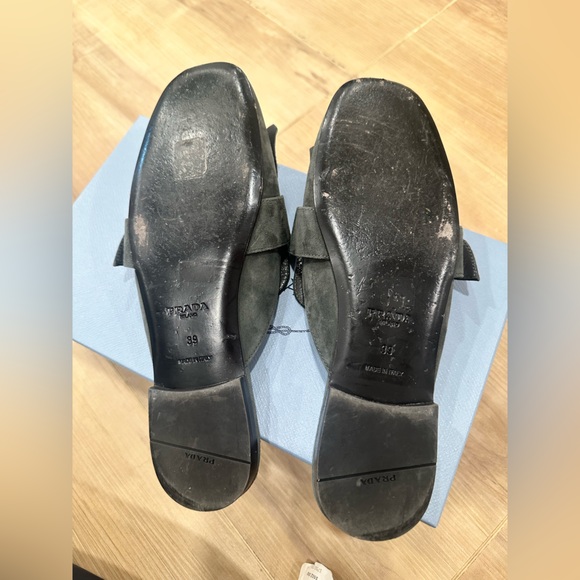 Prada Suede Loafers - Picture 7 of 14